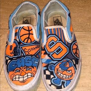 custom basketball vans